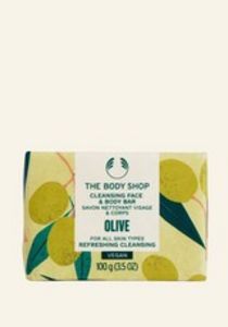 Olive reinigende, feste Seife für Körper & Gesicht für 5€ in The Body Shop