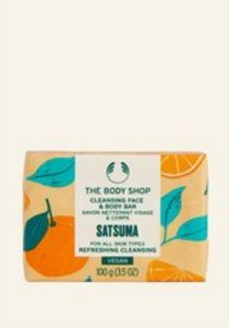 Satsuma reinigende, feste Seife für Körper & Gesicht für 5€ in The Body Shop