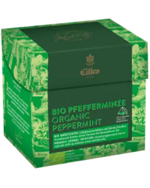 Tea Diamonds BIO PFEFFERMINZE von Eilles, 20er Box für 8,99€