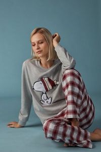 Pyjama aus Interlock-Baumwolle Snoopy für 59,9€ in Intimissimi