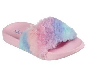 Sunny Slides - Fuzzy Steps für 23,99€ in Skechers