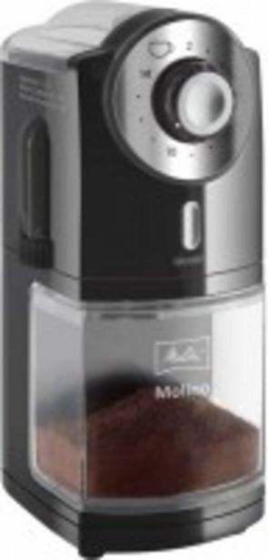 Melitta Molino 1019-02 Kaffeemühle schwarz für 42,97€ in Euronics