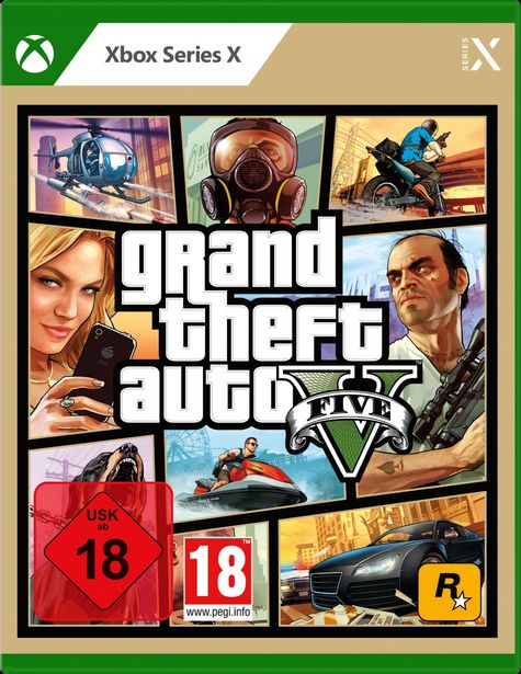 Grand Theft Auto V - [Xbox Series X|S] für 24,99€ in Saturn