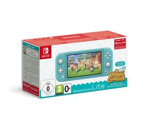 Nintendo Switch Lite Konsole Türkis & Animal Crossing für 199,99€ in GameStop