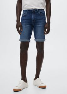 Slim Fit-Bermudashorts aus Jeans für 9,99€ in Mango