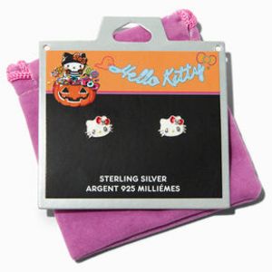 Sterling Silver Hello Kitty® Halloween Stud Earrings für 16,99€ in Claire's