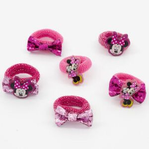 ©Disney Minnie Mouse Glitter Hair Bobbles – Pink, 6 Pack für 6,79€ in Claire's