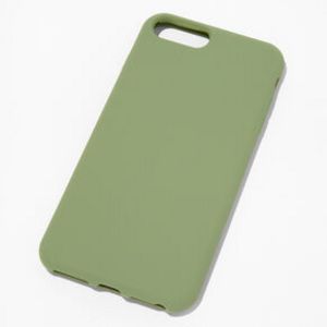 Solid Sage Green Silicone Phone Case - Fits iPhone® 6/7/8 Plus für 2€ in Claire's