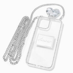 Bling Perfume Bottle Phone Case With Chain - Fits iPhone 12 Pro für 8€ in Claire's