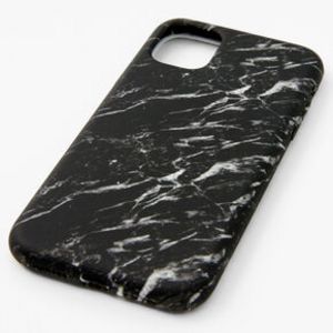 Black Marble Protective Phone Case - Fits iPhone 11 für 7,49€ in Claire's