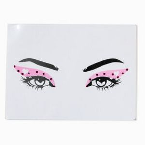 Pink Heart Cutout Faux Tattoo Liner für 2,99€ in Claire's