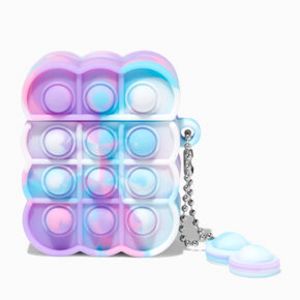 Pastel Tie Dye Popper Earbud Case Cover - Compatible with Apple AirPods® für 9,99€ in Claire's