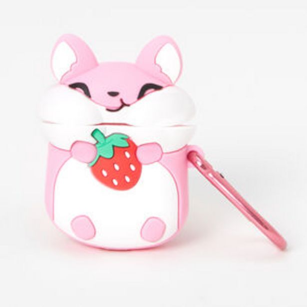 Pink Hamster Silicone Earbud Case Cover - Compatible With Apple AirPods® für 7€ in Claire's