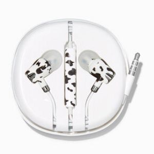 Cow Spots Silicone Earbuds für 13,99€ in Claire's