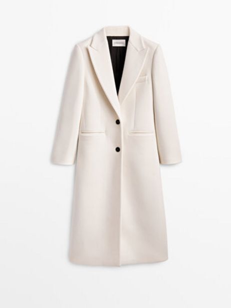 Langer Mantel Aus Wollgemisch ´limited Edition´ für 549€ in Massimo Dutti
