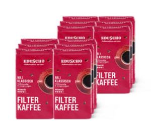 Eduscho Filterkaffee Nr.1 Klassisch - 12x 500g Gemahlen für 45,48€ in Tchibo