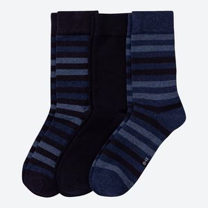 Herren-Socken in verschiedenen Designs, 3er-Pack für 3,99€ in NKD