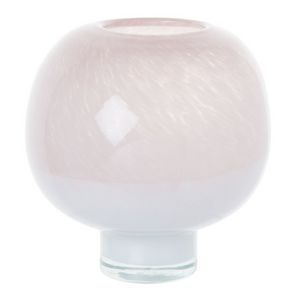 Vase en verre rose et blanc H17 für 12,45€ in Maisons du Monde