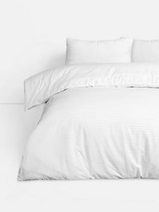 Weißes Seersucker Bettwäsche-Set, Doppelbett für 20€ in Primark