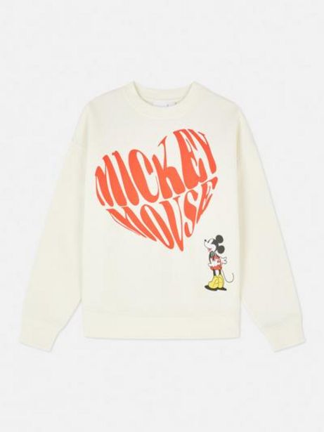 „Disney Micky Maus Love Heart“ Sweatshirt für 11€ in Primark