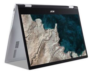 ACER Chromebook Spin 513 silber, Qualcomm SnapdragonTM 7180c, 4GB, 64GB eMMC 2in1 Convertible (33,8 cm (13,3 Zoll), Full HD Touchscreen, Qualcomm® AdrenoTM 618 GPU, Chrome OS, Wi-Fi 5, CP513-1H-S72Y) für 299€ in HEM expert