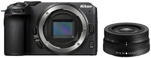NIKON Z 30 KIT DX 16-50 mm 1:3.5-6.3 VR Systemkamera (4K-UHD-Filmen (30p) bis zu Zeitrafferfilmen und ruckelfreien Zeitlupen in Full-HD (120p)) für 829,01€ in HEM expert
