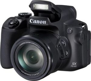 CANON PowerShot SX70 HS Bridge-Kamera (20,3 Megapixel, WLAN, Wifi, NFC, Bluetooth, GPS, 4K) für 599€ in expert Techno Land