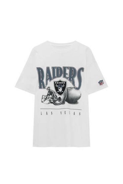 Shirt Raiders NFL Helm für 15,99€ in Pull & Bear