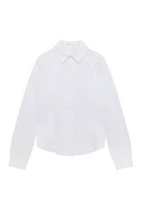 Weiße Popelin-Bluse für 19,99€ in Pull & Bear