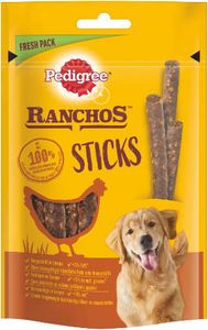 Pedigree RANCHOS™ Sticks Portionsbeutel mit Hühnerleber für 1,19€ in Raiffeisen Markt