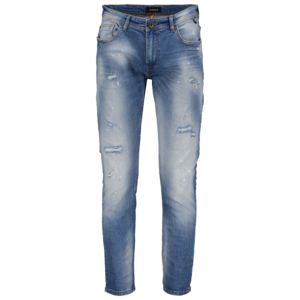 Slim Fit Jeans mit Destroys für 19,99€ in New Yorker