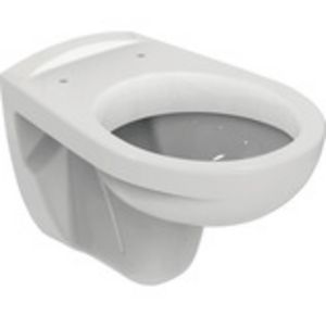 Wand-WC Ideal Standard Eurovit Tiefspüler mit Spülrand Wassersparend weiß ohne WC-Sitz V390601 für 76,95€ in Hornbach