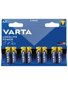 VARTA Longlife Power Batterien Alkaline AA 8er für 9,99€ in Mäc Geiz