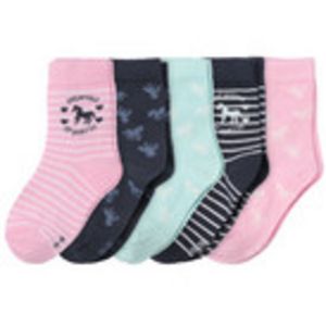 5 Paar Mädchen Socken für 7,99€ in Ernsting's family